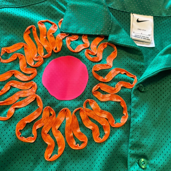 NWOT Nike Project Uphoria Floral Mesh Shirt - Picture 6 of 8